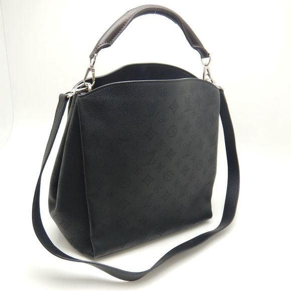 Louis Vuitton Mahina Babylon PM Shoulder Bag Noir Black - Picture 2 of 8